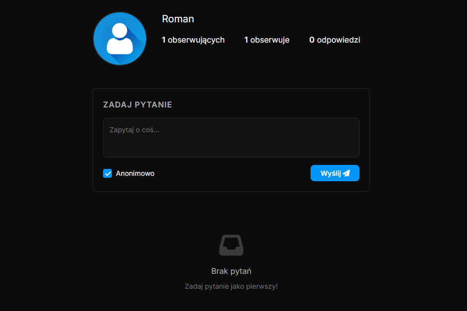 Podgląd platformy Q&A